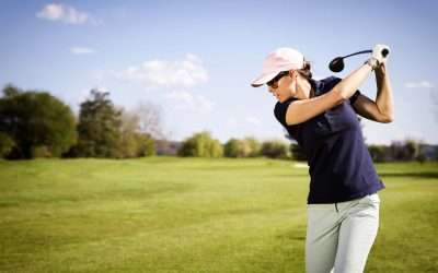 Georgia is enjoying a golfing summer holiday …