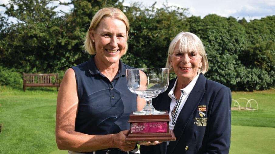 Eastern Region winning Ann Fosker