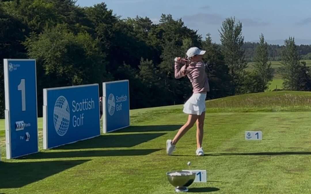 Josie finishes 3rd in the Scottish Girls’ Under 16 Open